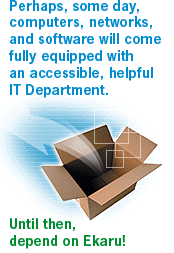 Rely on Ekaru for a reliable, fully equipped, accessible and helpful IT Department